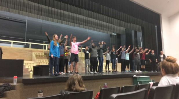 Students+prepare+for+the+upcoming+production%2C+called+%22Joseph+and+the+Amazing+Technicolor+Dreamcoat.%22
