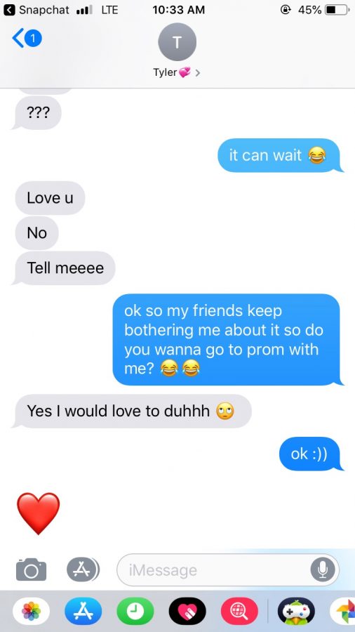 One+Wildcat+takes+the+simple+approach+to+his+%22promposal%22.